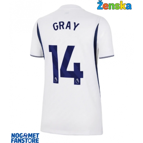 Tottenham Hotspur Archie Gray #14 Domaci Dres za Ženska 2026-27 Kratak Rukav